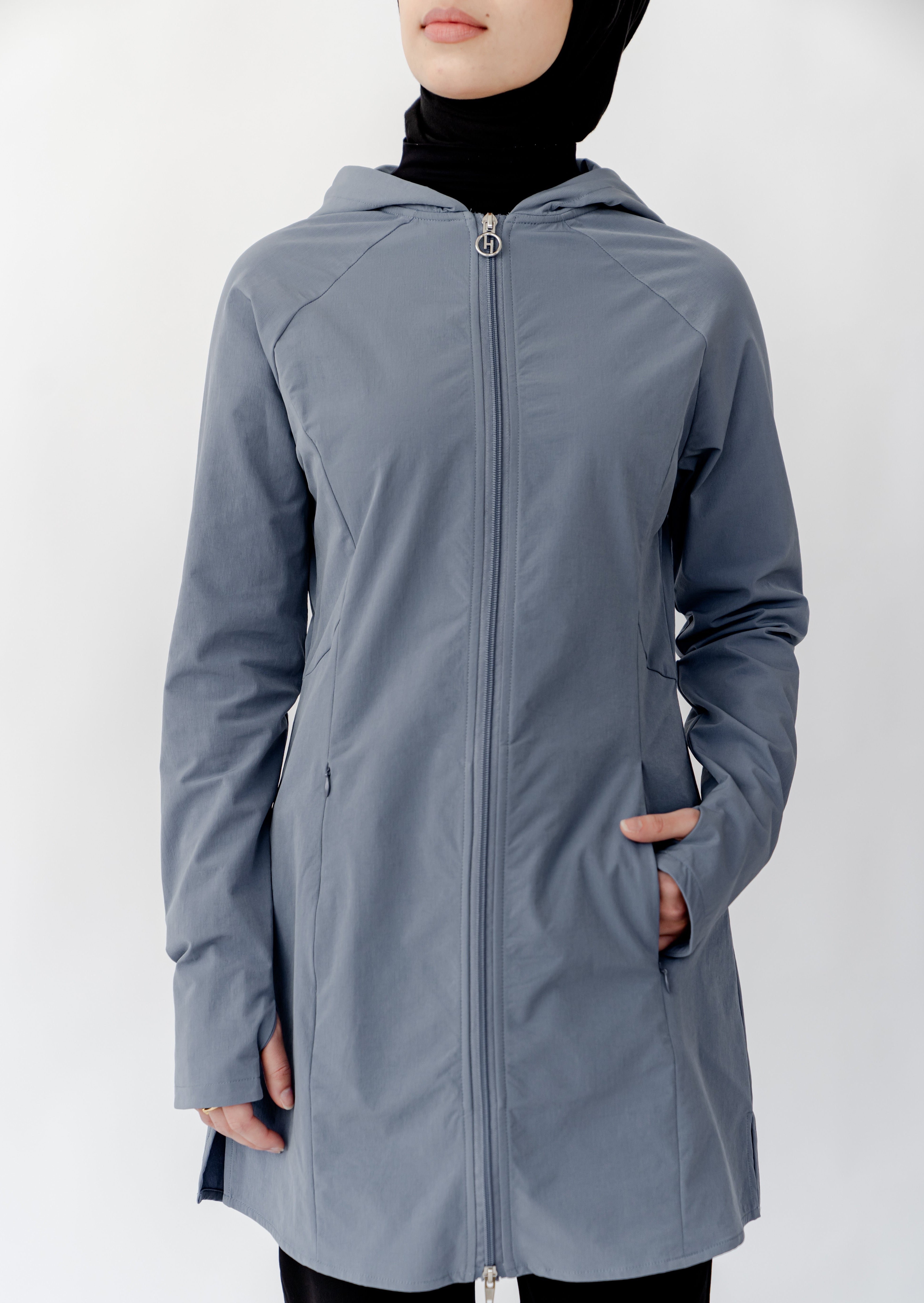 On The Run - Jacket - Sky Blue
