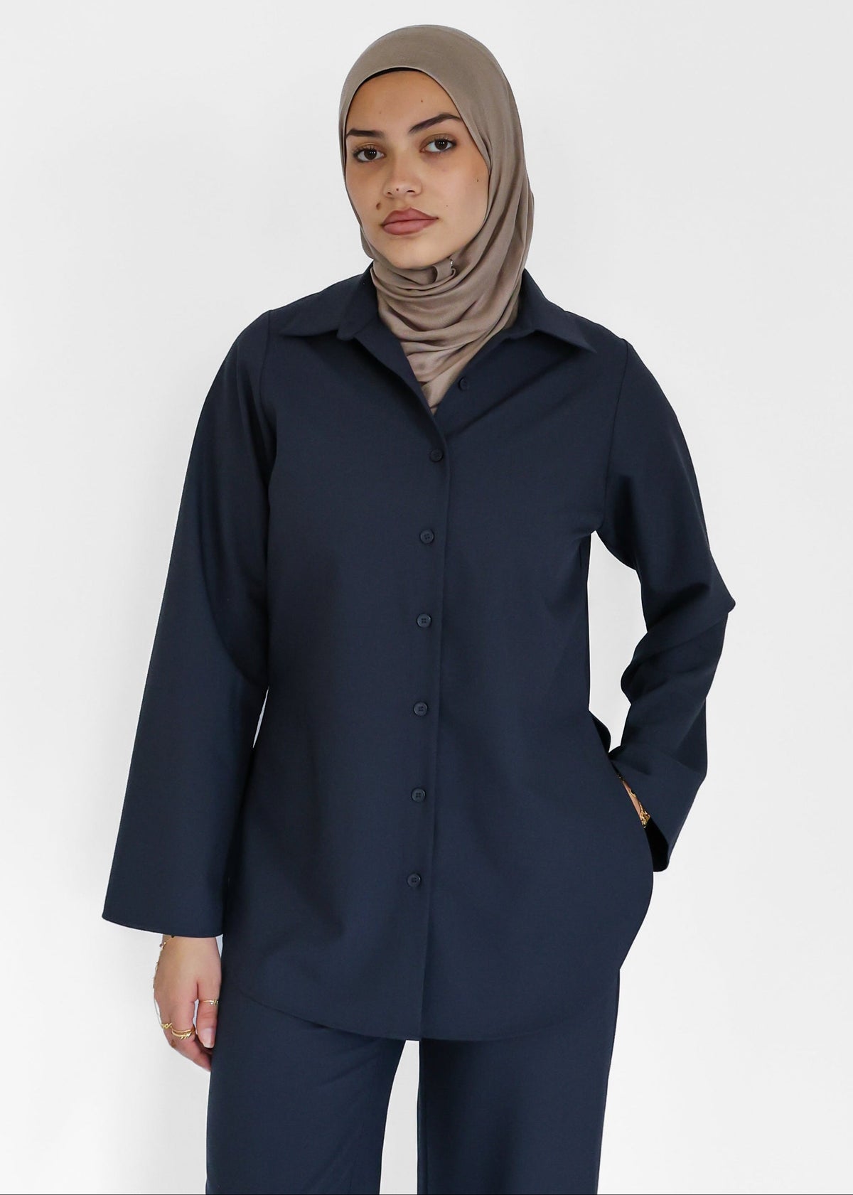 The Everyday Blend - Set - Top - Smoky Navy