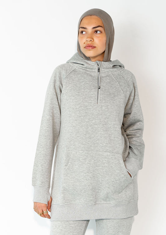 On The Go - Set - Hoodie - Grey