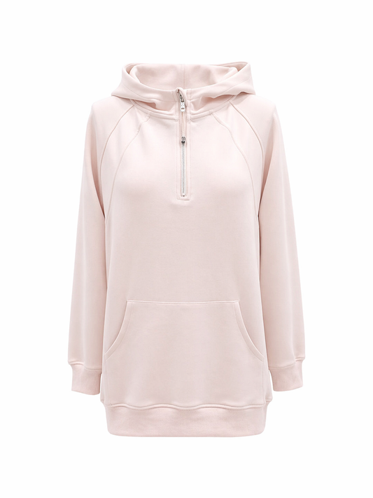 On The Go - Set - Hoodie - Blush Pink