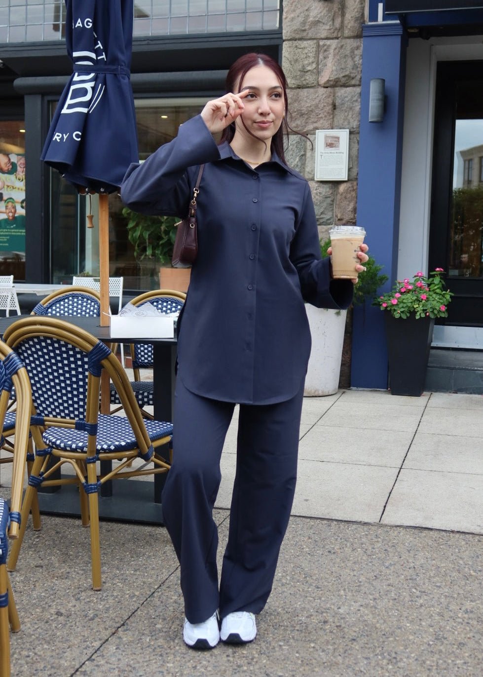 The Everyday Blend - Set - Top - Smoky Navy